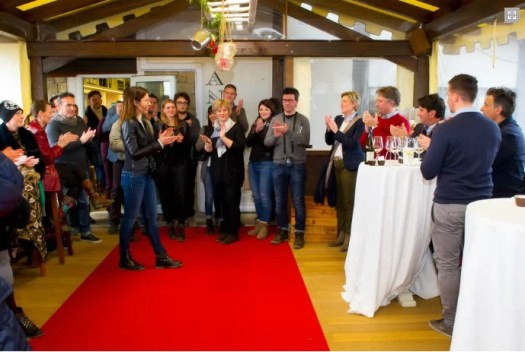 lunch wines applause